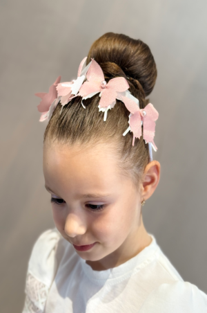 Flutter Crown-Rose/White